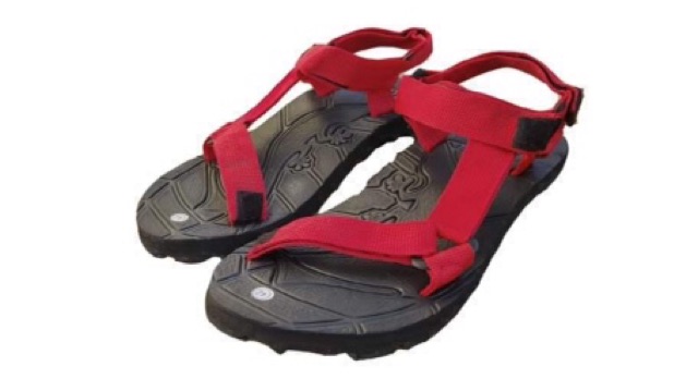 Sandal Gunung - Sendal Pendaki Gunung - Warna Abu, Hitam, Biru, Merah Ukuran 36-44-5