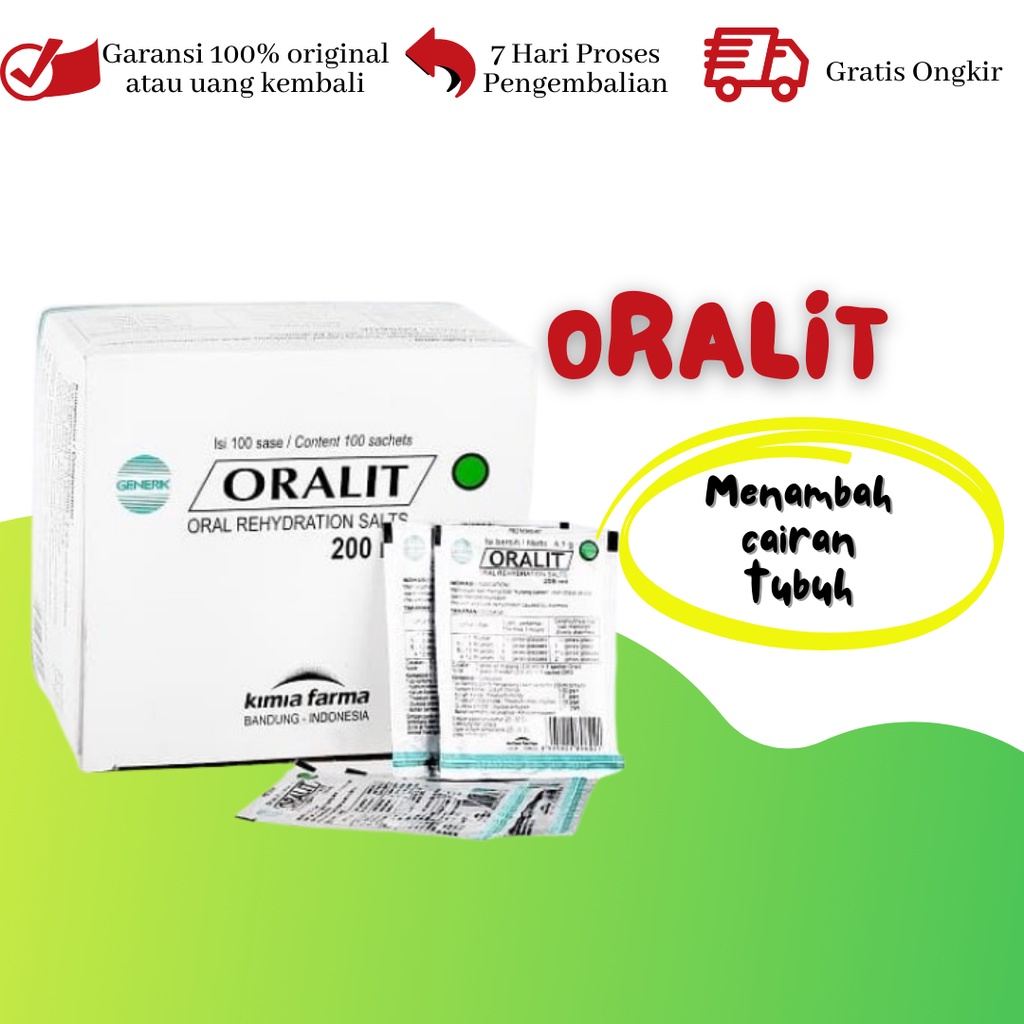Jual ORALIT PER PCS | Shopee Indonesia
