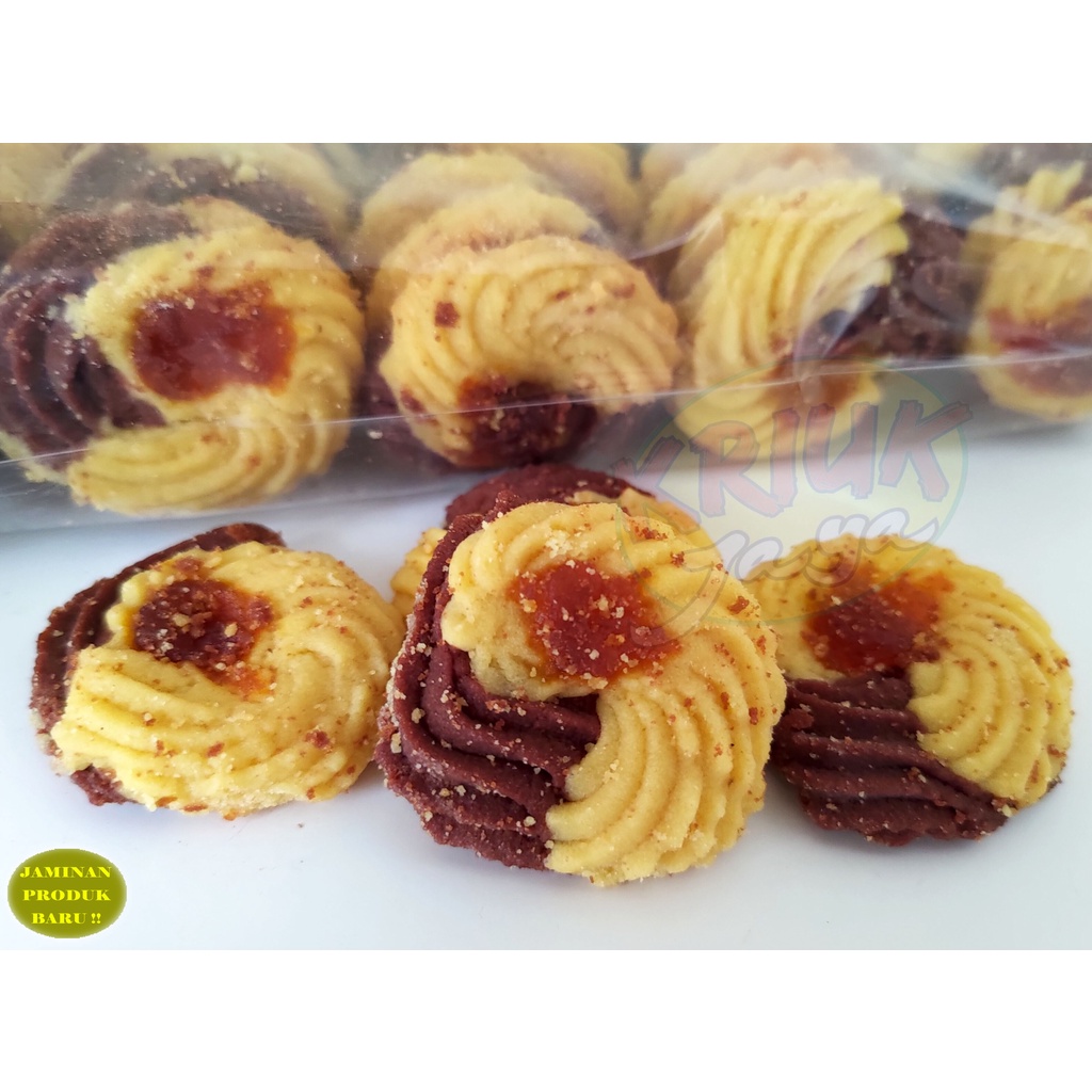 

COOKIES SEMPRIT Nenas VARIASI COKLAT 500 Gram