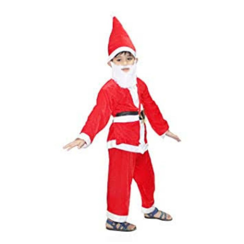 Baju Kostum Santa Natal Anak Bayi Balita Cosplay Baju Natal Murah