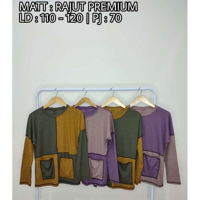 atasan RAJUT TERBARU MODEL baju kebalik