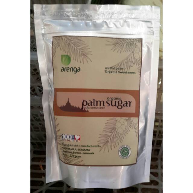 

Palm Sugar Organik 225g Arenga