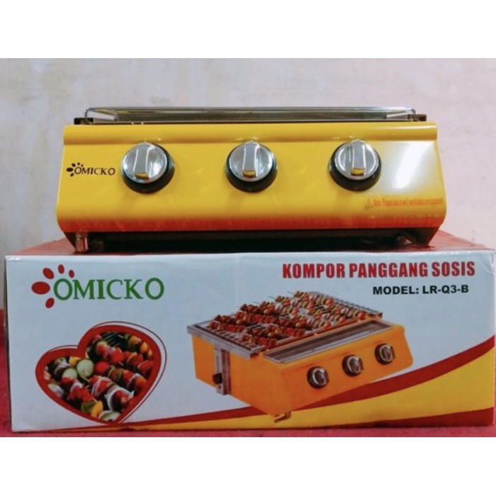 Kompo panggangan sosis 3 tungku