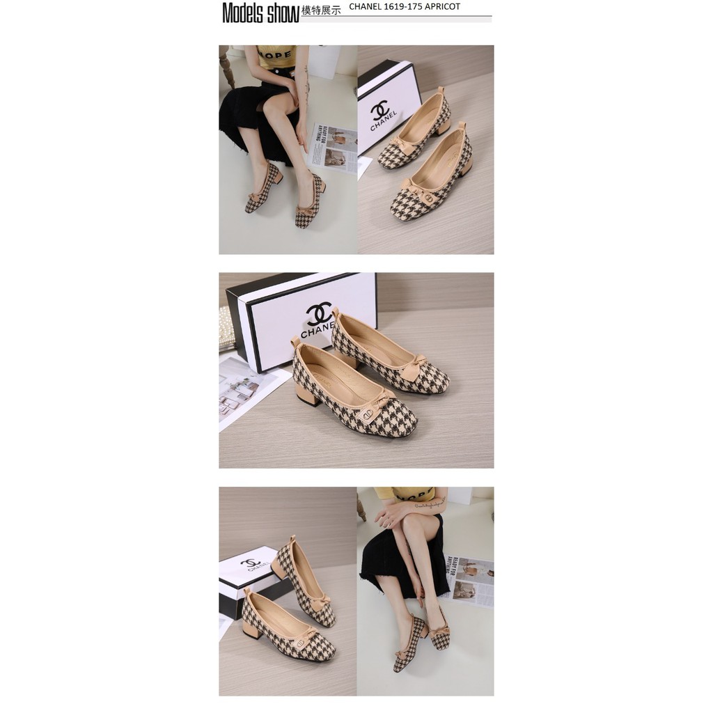 SEPATU WANITA HEELS PLATFORM SHOES 1619-175