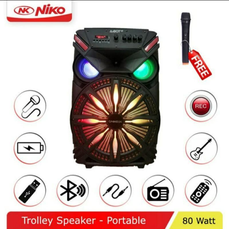 Speaker Trolley NIKO SLANK AIBOT 12