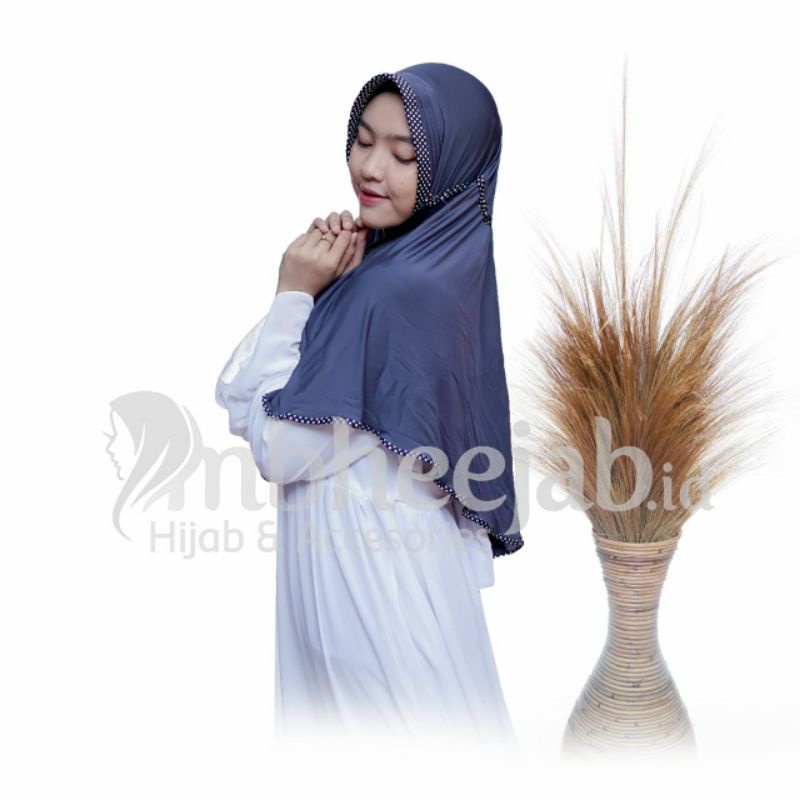 Jual Jilbab Serut Ori Anniswa by Mbheejab.id Bahan Jersey Original