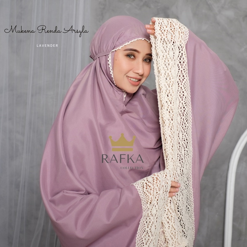 MUKENA DEWASA KATUN PREMIUM RAJUT ARSYLA