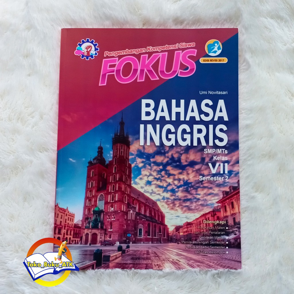  Buku  Fokus SMP  Bahasa  Inggris  Kelas  7  Semester 2 Edisi 