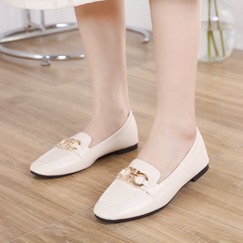 GSW SEPATU FLATSHOES KERJA WANITA IMPORT ORIGINAL GSW ( BA308-1 ) sepatu kerja wanita SEPATU FLAT SHOES WANITA IMPORT / Sepatu Flat Wanita