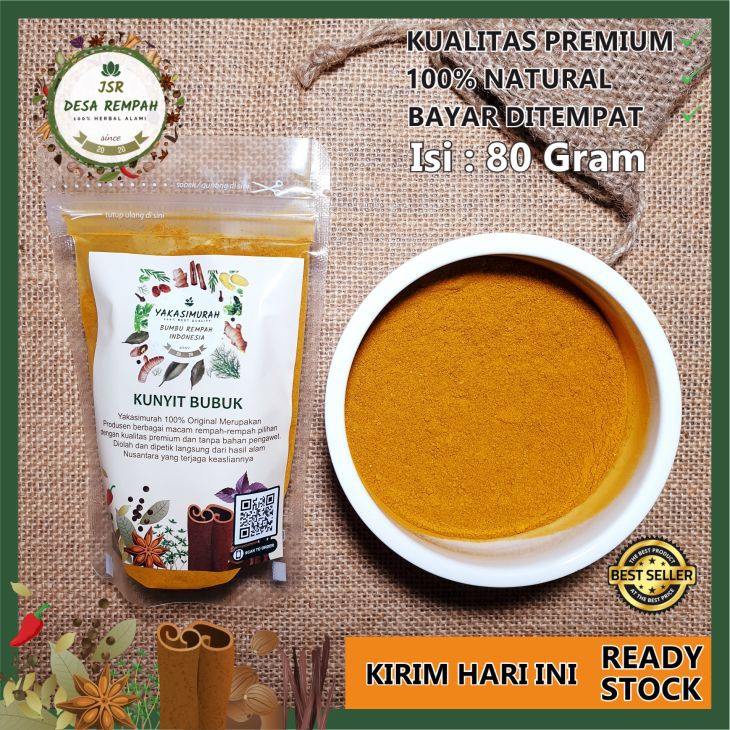 

COD Kunyit Bubuk 100% Asli Tanpa Bahan Pengawet Turmeric Powder