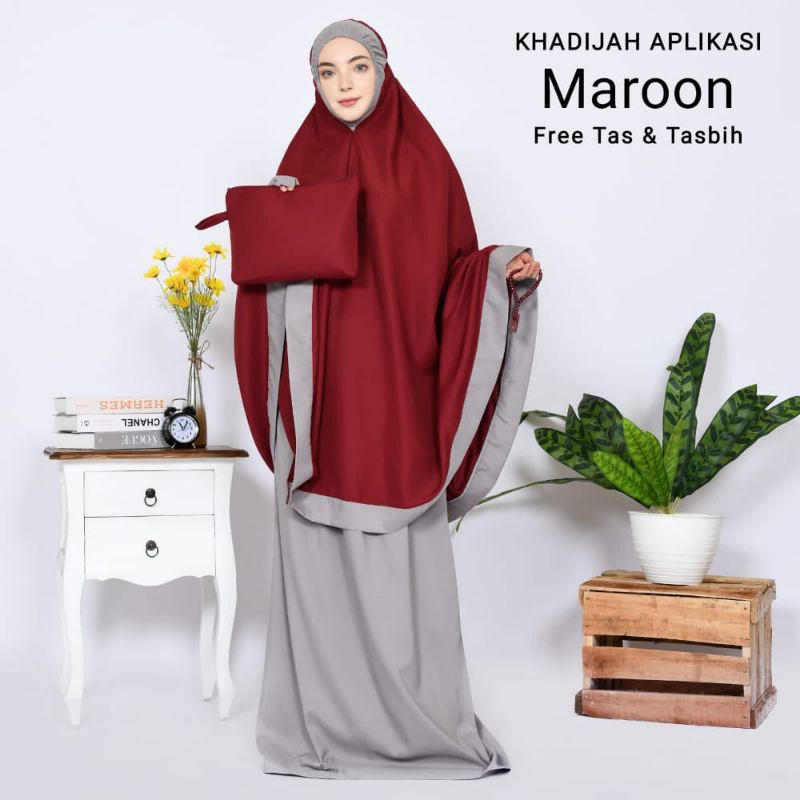 Mukena Khadijah Variasi Warna Cantik