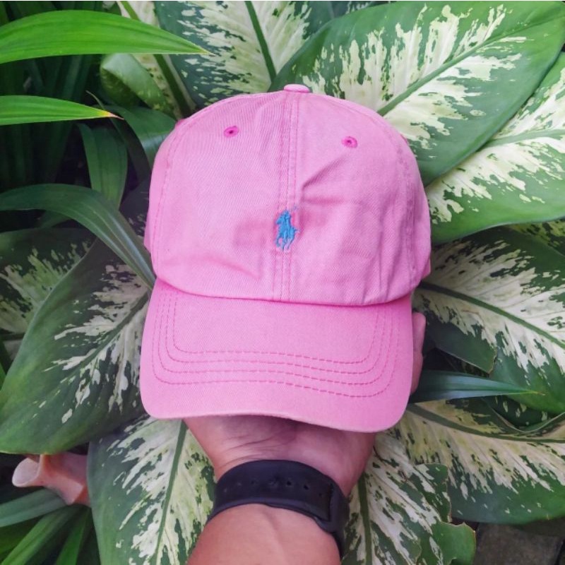 Cap / Topi Polo Ralphlauren Pink Second Import
