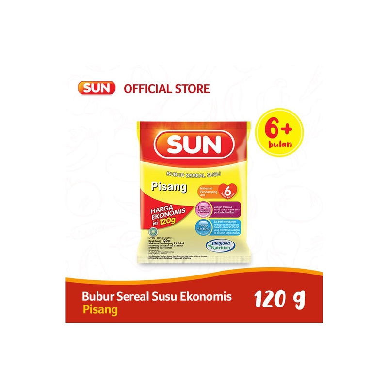 

Sun Bubur Susu (Ekonomis) Pisang 120G - Alhanan/04