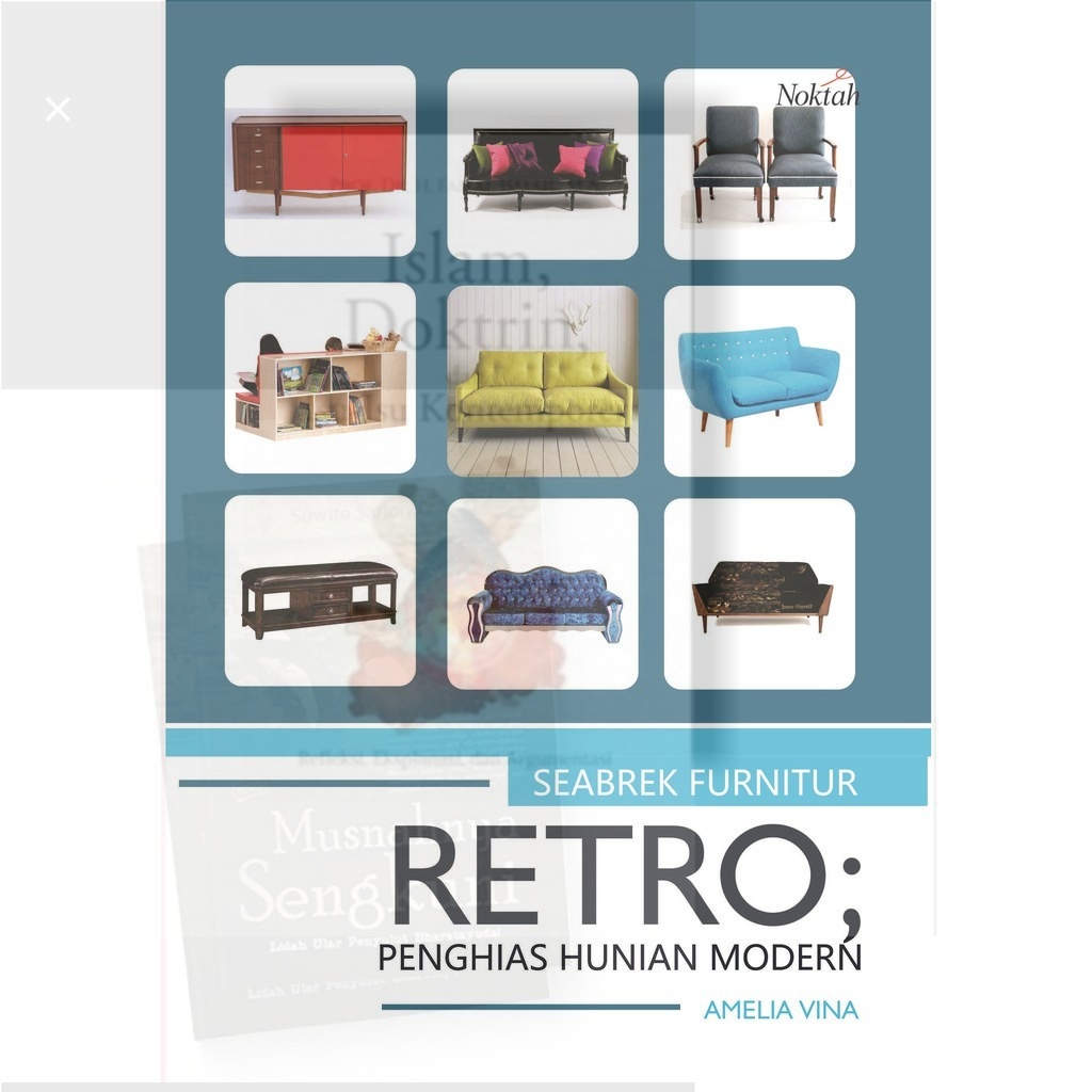 Jual Buku Seabrek Furnitur Retro; Penghias Hunian Modern - NOKTAH ...