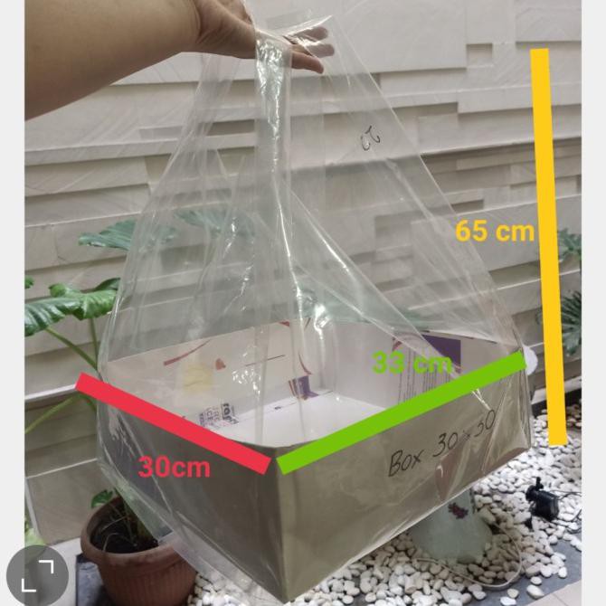 

Monggo] Termurah,Kresek Pe Bening Uk 33 Untuk Box 30*30