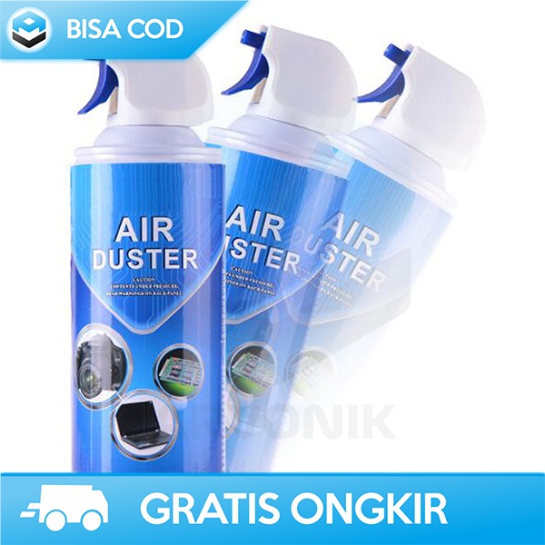 SEMPROTAN ANGIN PEMBERSIH DEBU BLOWER AIR DUSTER HIGH PRESSURE 400ML