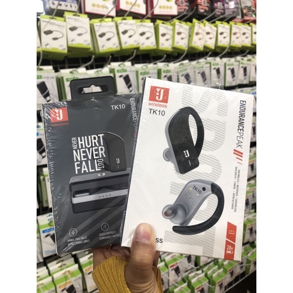 EARPHONE HEADSET BLUETOOTH TWS J TK-10