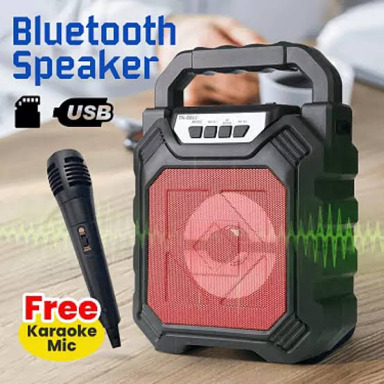 SPEAKER PORTABLE BLUETOOTH KTS 1050 MICRPHONE KARAOKE 4INCI 4&quot; BASS