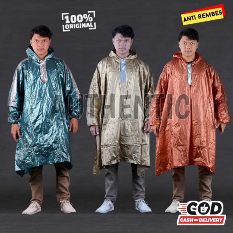 AUTHENTIC Jas Mantel Hujan Motor Ponco Lengan Jaa Jaz Ujan Kelelawar Betmen Batman Pria Wanita Cowok Dewasa Jumbo Anti Rembes Tebal Anti Jebol Kuat Keren Rain Coat Berkualitas