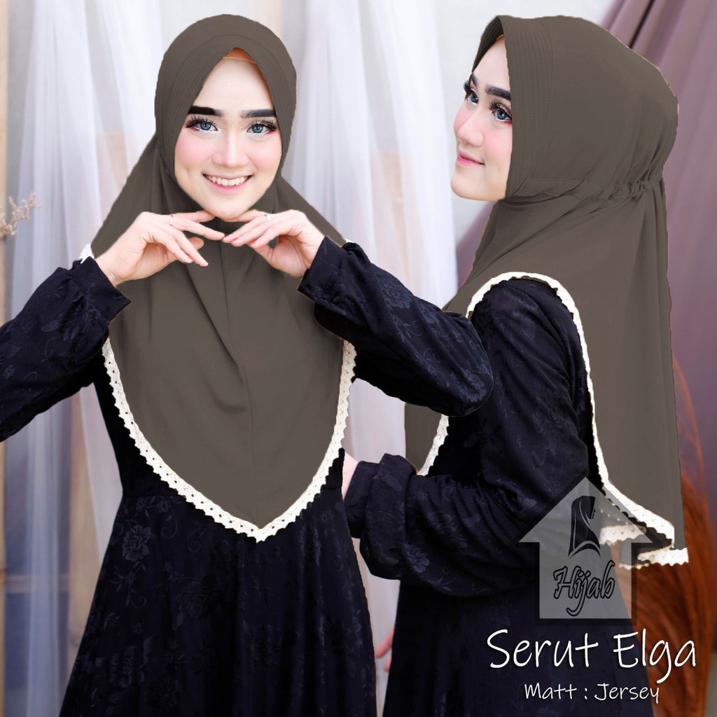 JILBAB INSTAN JERSEY TERBARU HIJAB BERGO SERUT ELGA KERUDUNG INSTAN BERGO TERMURAH RUMAH HIJA'B-5