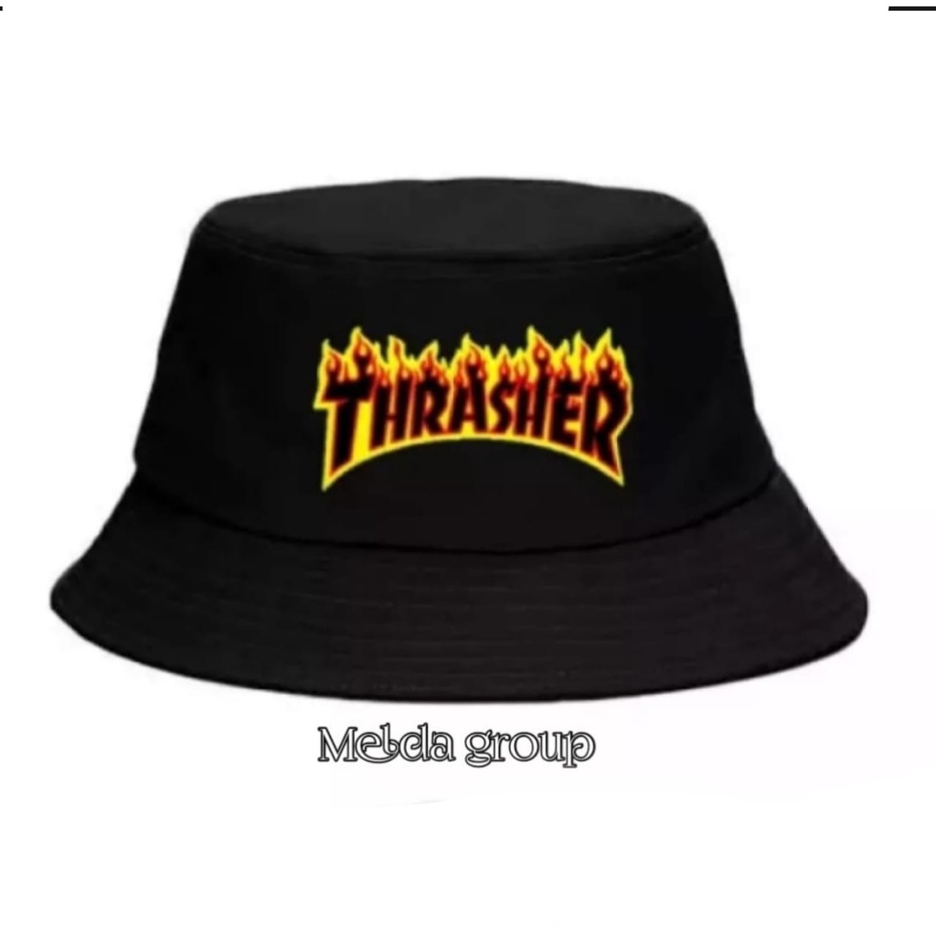 Topi Bucket Hat Thrasher Stusy Convers Outdoor New fashion style Bucket Hat Sablon Distro Unisex