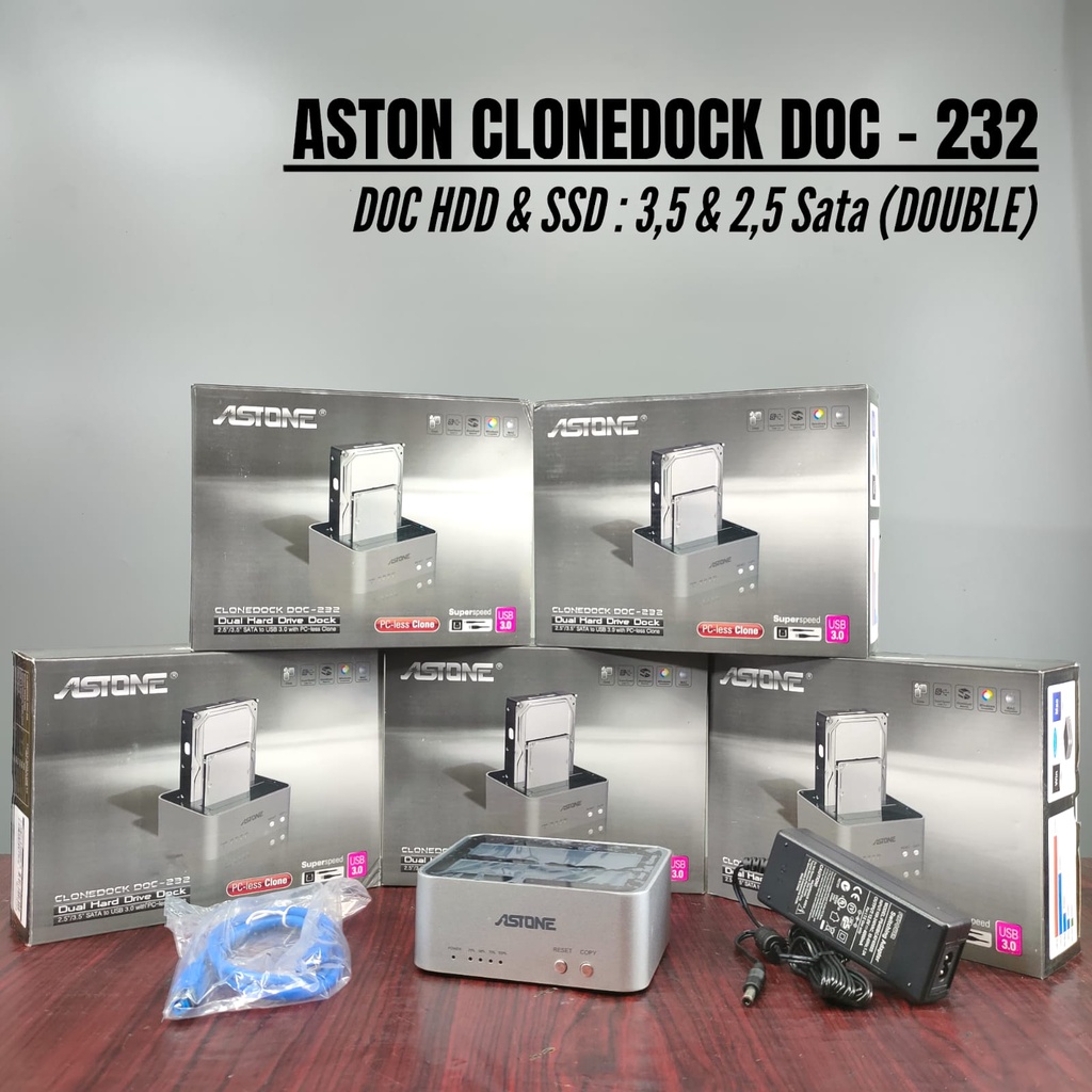 Obral Docking Stoticn Hard Disk HDD SSD PC Less Clone Murah