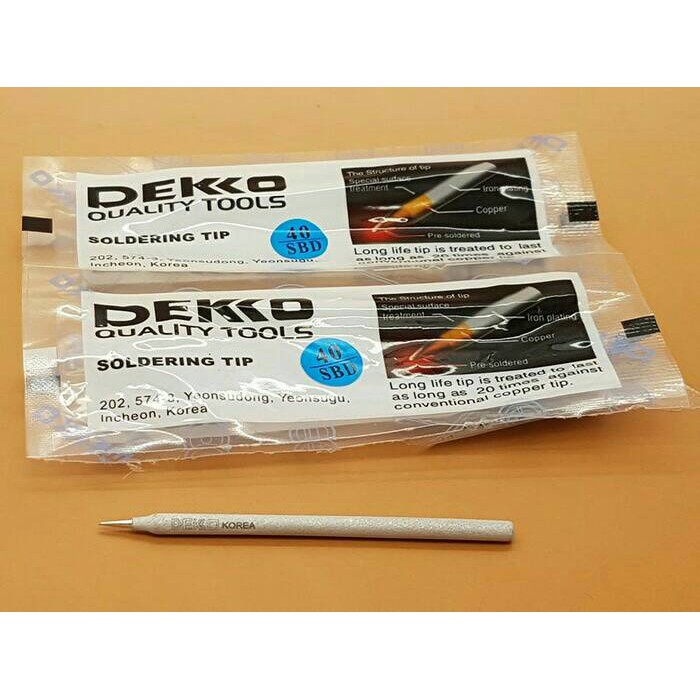 Solder Tip/ Ujung Mata Solder Dekko Lancip