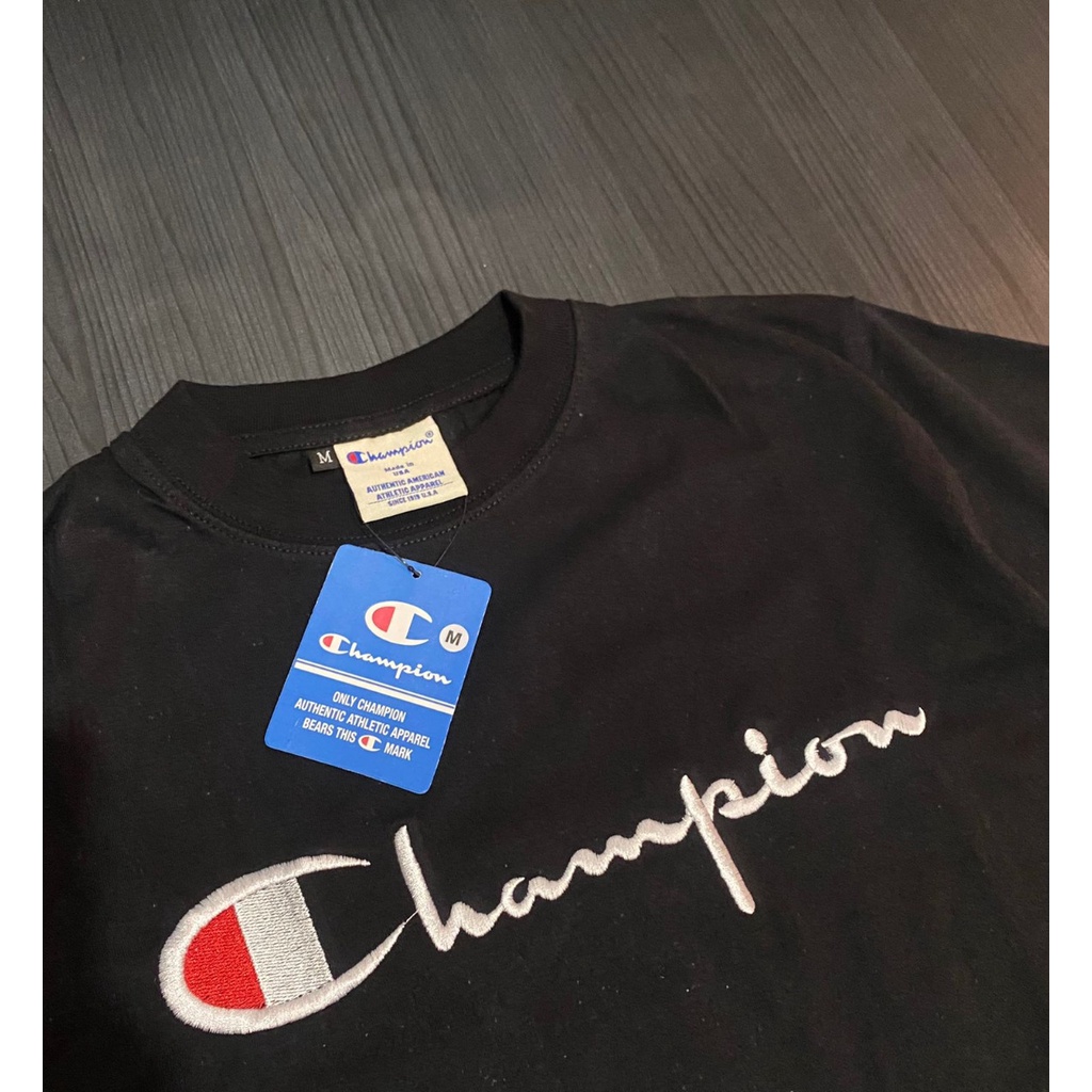 KAOS THSIRT CHAMPION UNISEX FREE TAS