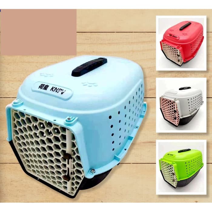 Pet Cargo With Tray PC43 - Carrier Kucing Anjing - PSI (BOGOR)