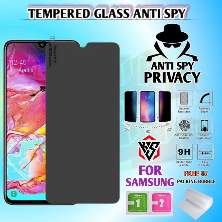 Samsung A22 5G 6.6" Tempered Glass Anti Spy Privacy Full Screen