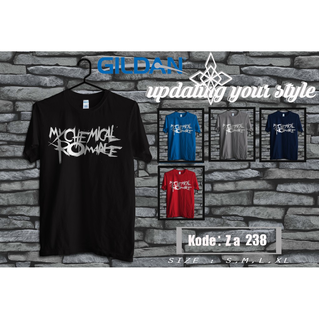 kaos my chemical romance original gildan za238