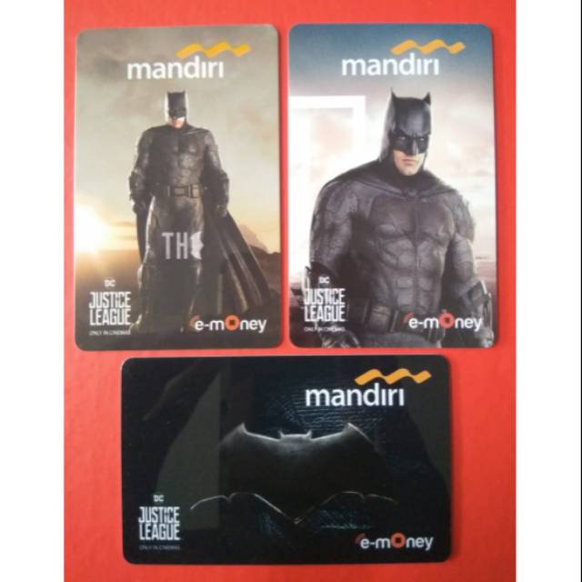 Mandiri eMoney JL - BATMAN ORI /Like eTOLL Tapcash Flazz or Brizzi