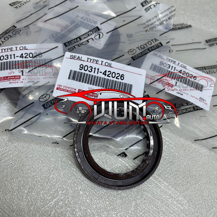 OIL SEAL TIMING COVER SEAL SIL PULY KRUK AS DEPAN CAMRY HARRIER ALPHARD