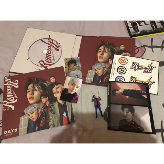 Day6 Album Remember Us YoungK Childhood Dowoon PC FULL SET KOREAN VERSION