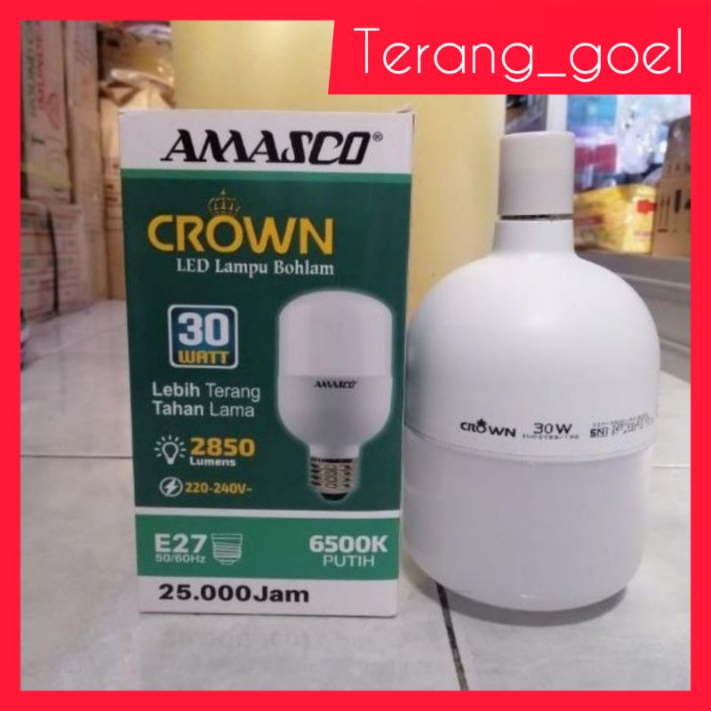 Lampu Led Crown 30 Watt Amasco