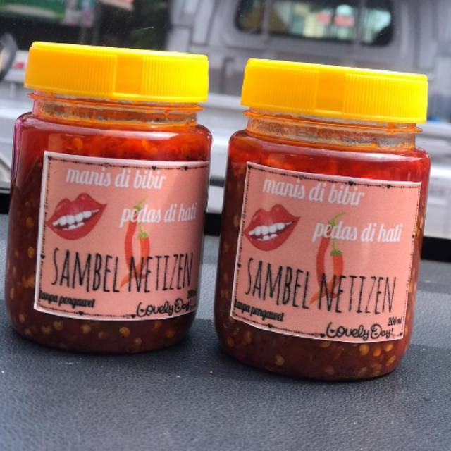 

SAMBEL NETIZEN 200ML SEPERTI MULUT NETIZEN , 100% ASLI PEDASNYA BIKIN SAKIT HATI