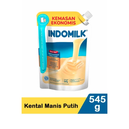

Susu Kental Manis Indomilk Plain Pouch 545gr