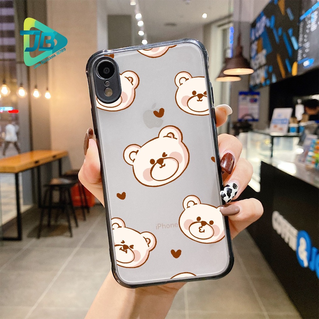 SOFTCASE CHOICE LITTLE BEAR OPPO VIVO XIAOMI SAMSUNG REALME IPHONE ALL TYPE JB5048