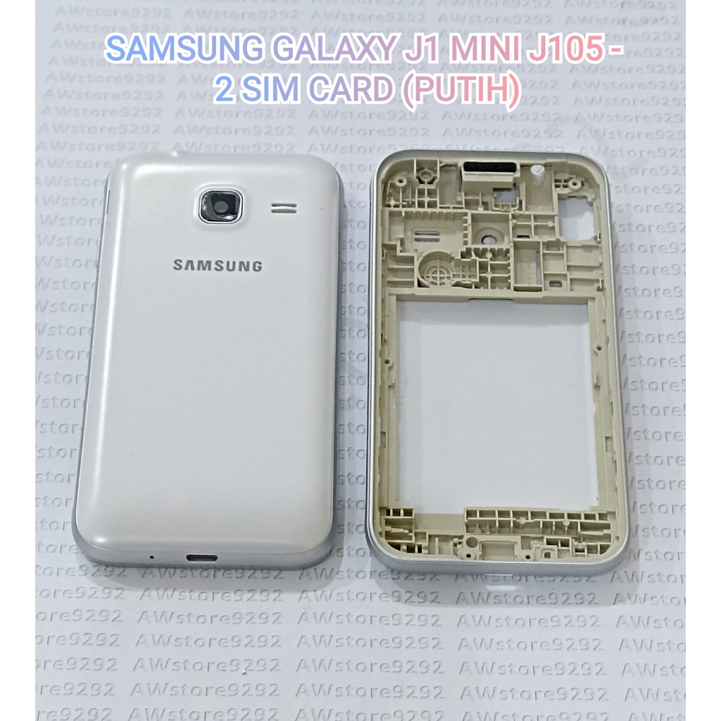 Casing Fullset Samsung Galaxy J1 Mini J105 - 2 sim card Case Full set