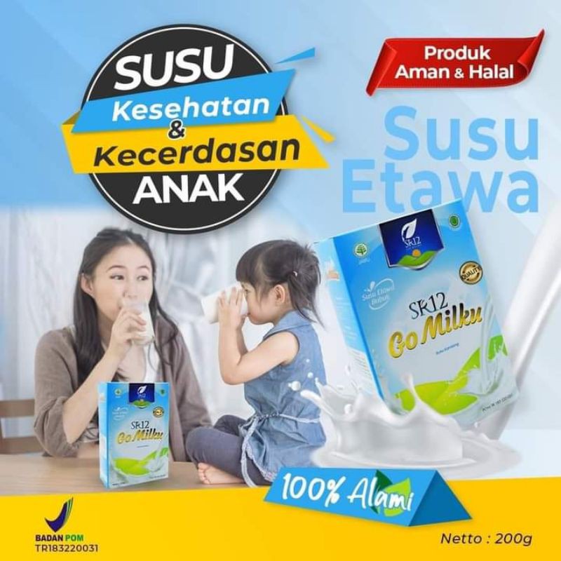 

Gomilku sr12/ susu kambing etawa / daun kelor/juramah88