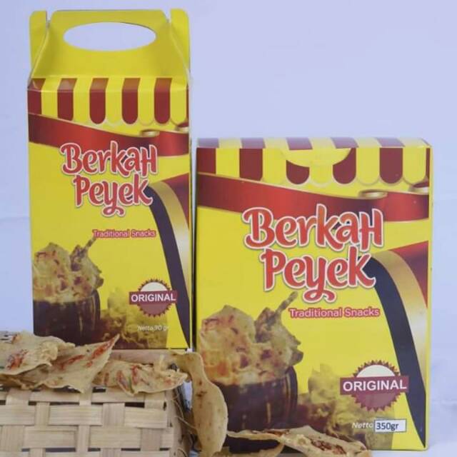 

Peyek pedas Lombok/rawit 125gr