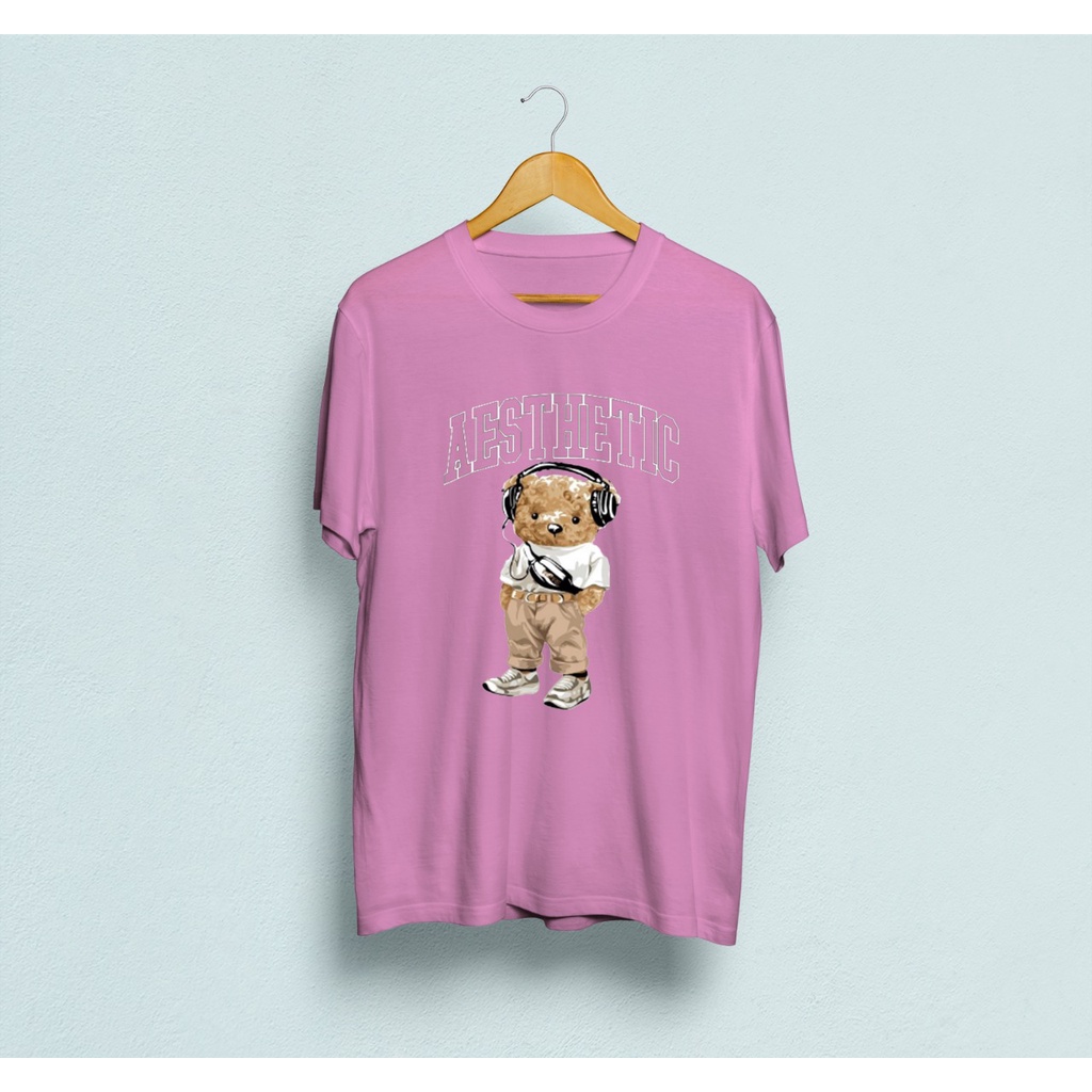 Kaos murah Kaos distro murah baju  distro pria t-shirt murah combed30s BEAR AUTHENTIC