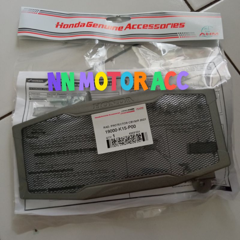 COVER RADIATOR NEW CB 150R STREETFIRE 2021 ORIGINAL HONDA