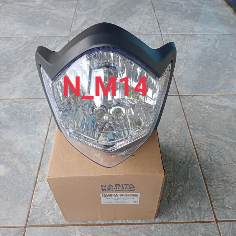Reflektor/lampu depan vixion lama/old oval