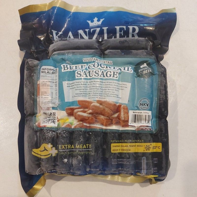 

KANZLER SOSIS BEEF COCKTAIL 500 GR
