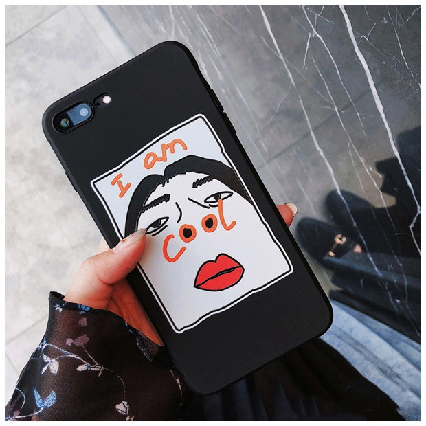 I'am Cool Softcase Printing candy case oppo a71 f1s f1 plus f9 a83 f11 pro f7 f5 redmi 5a j6plus m20