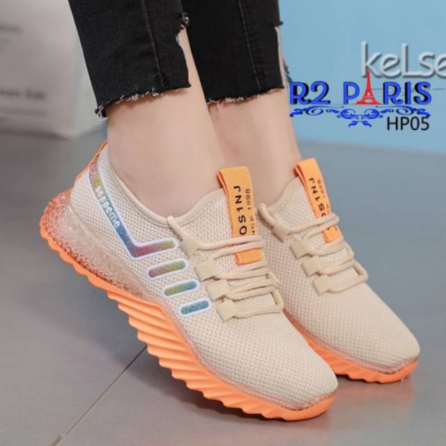 starr seller ZPT-Sepatu sneakers fashion wanita OF-68