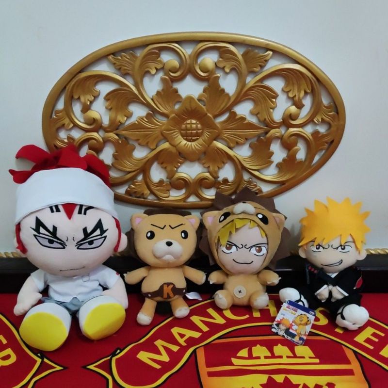 Boneka Anime Bleach - Banpresto (Ichigo kurosaki & Renji Abaray)