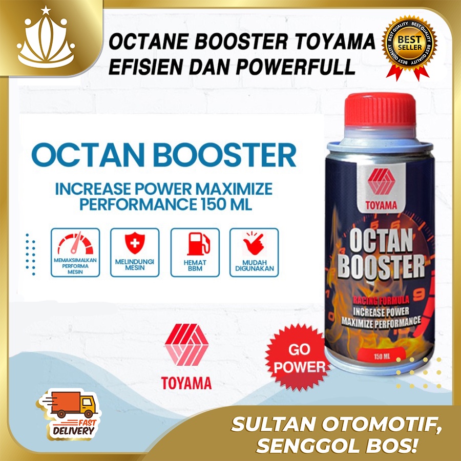 Octane Booster Penghemat Bensin Motor Oktan Power 150ml