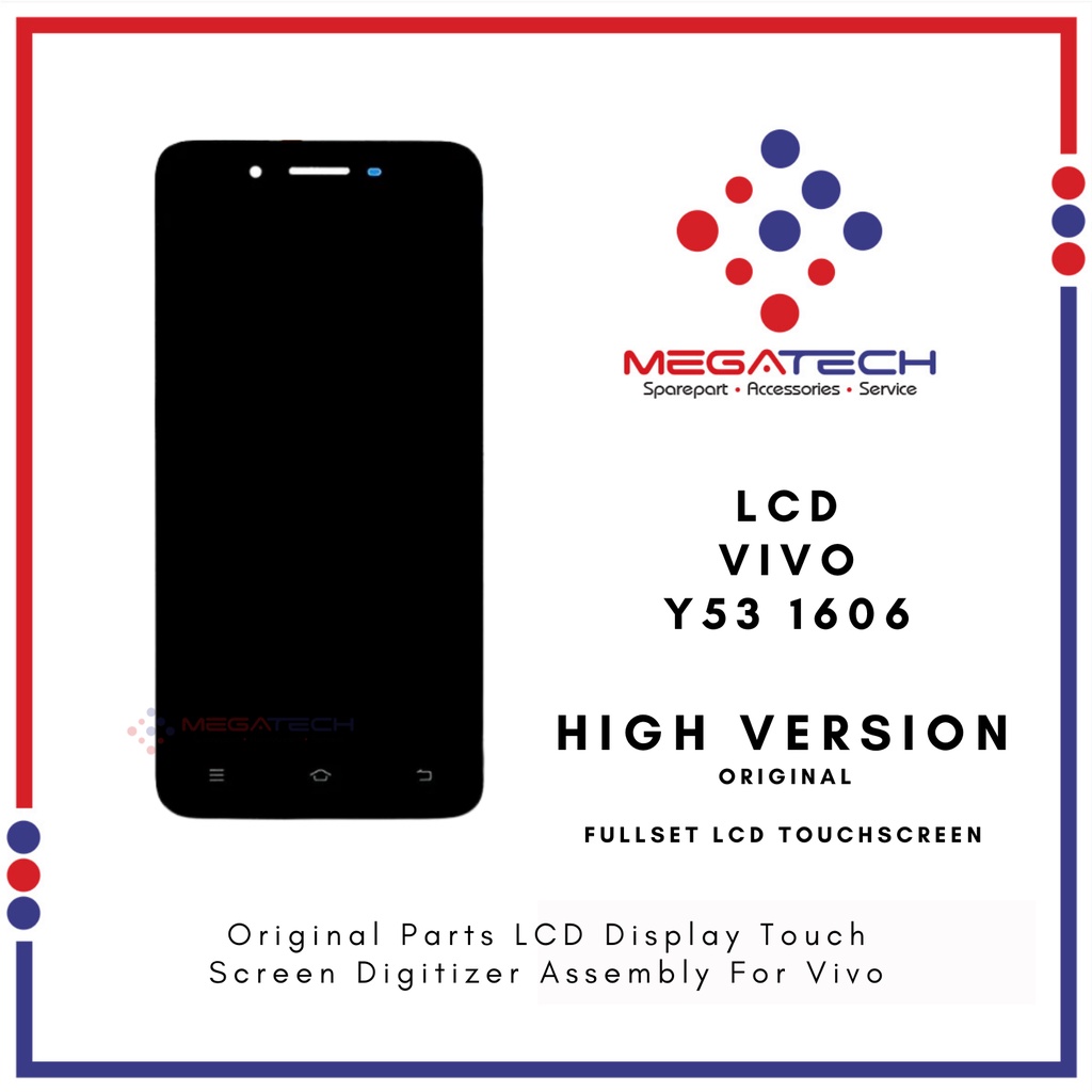 LCD Vivo Y53 1606 Fullset Touchscreen